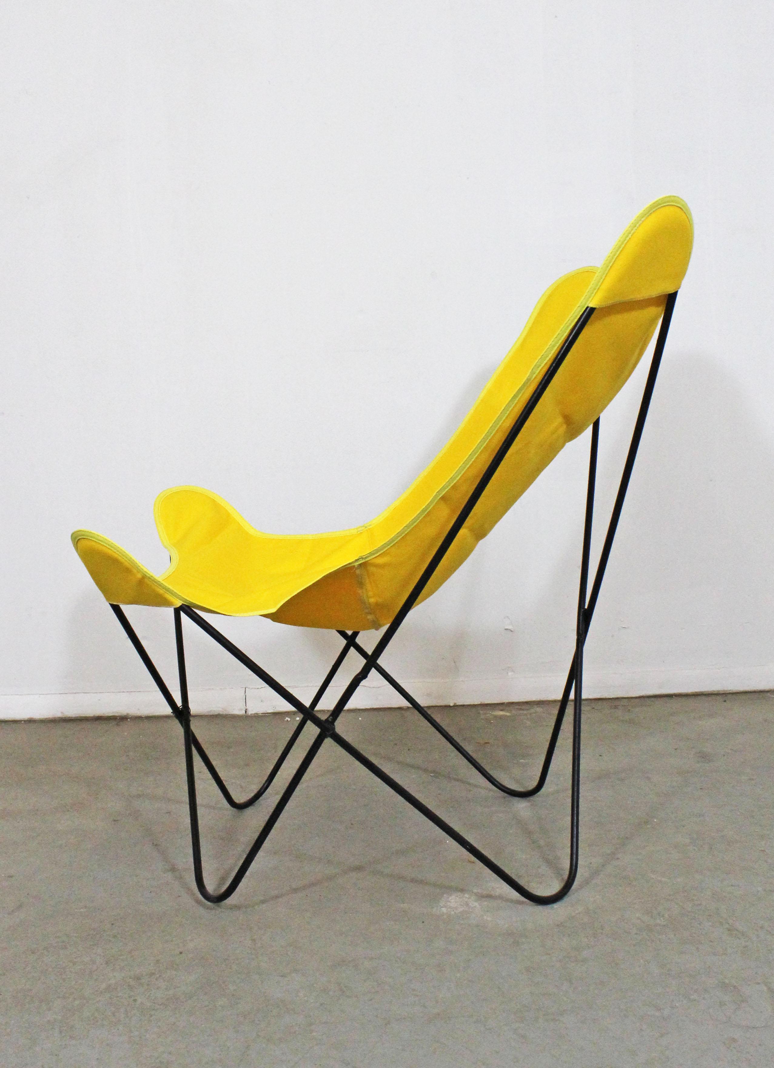 butterfly chair mid century