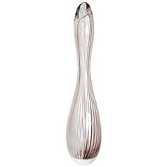 Mid-Century Modern Kosta Boda Glass Vase designed by Vicke Lindstrand