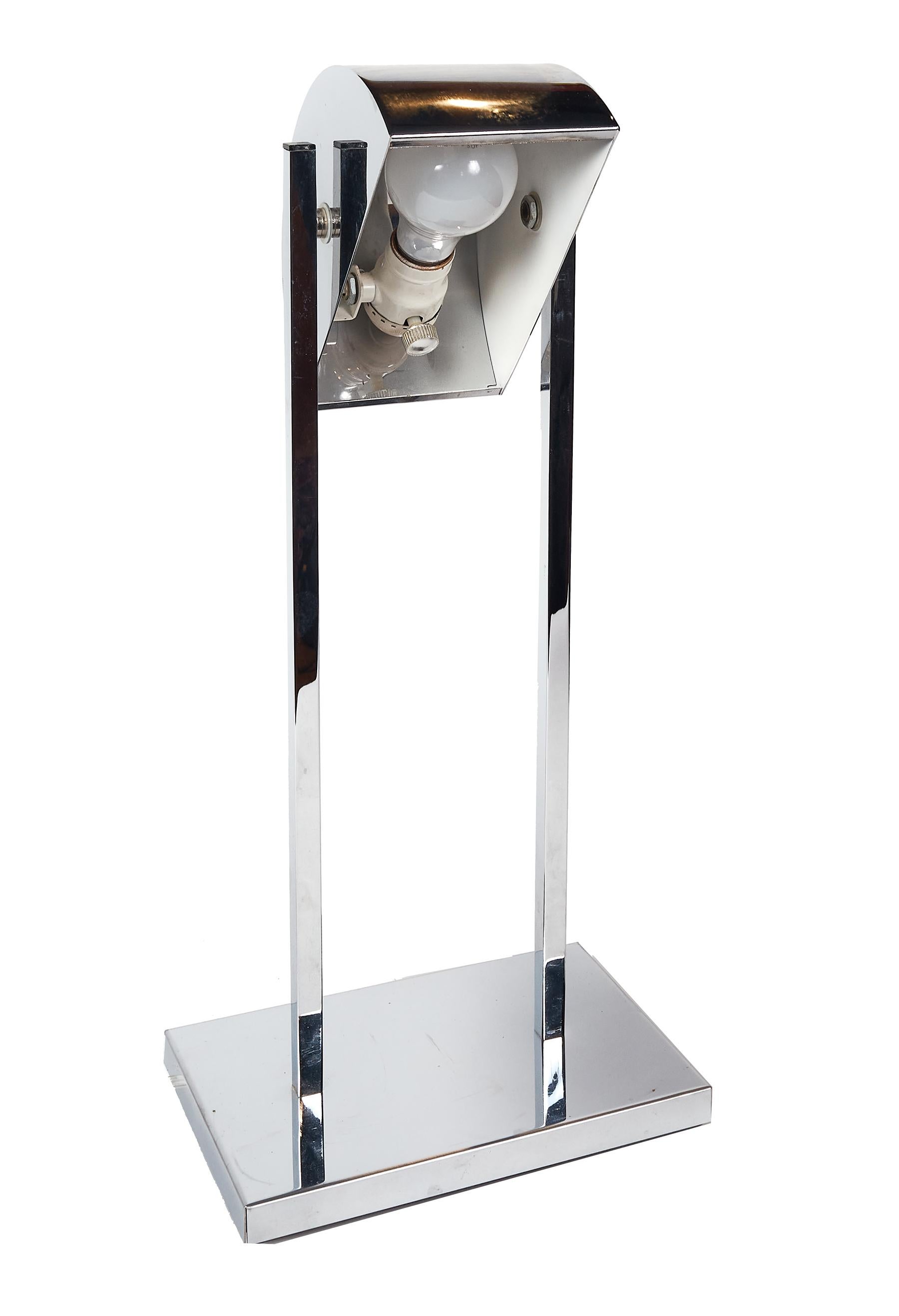 Metalwork Mid-Century Modern Kovacs Dimmer Lamp For Sale