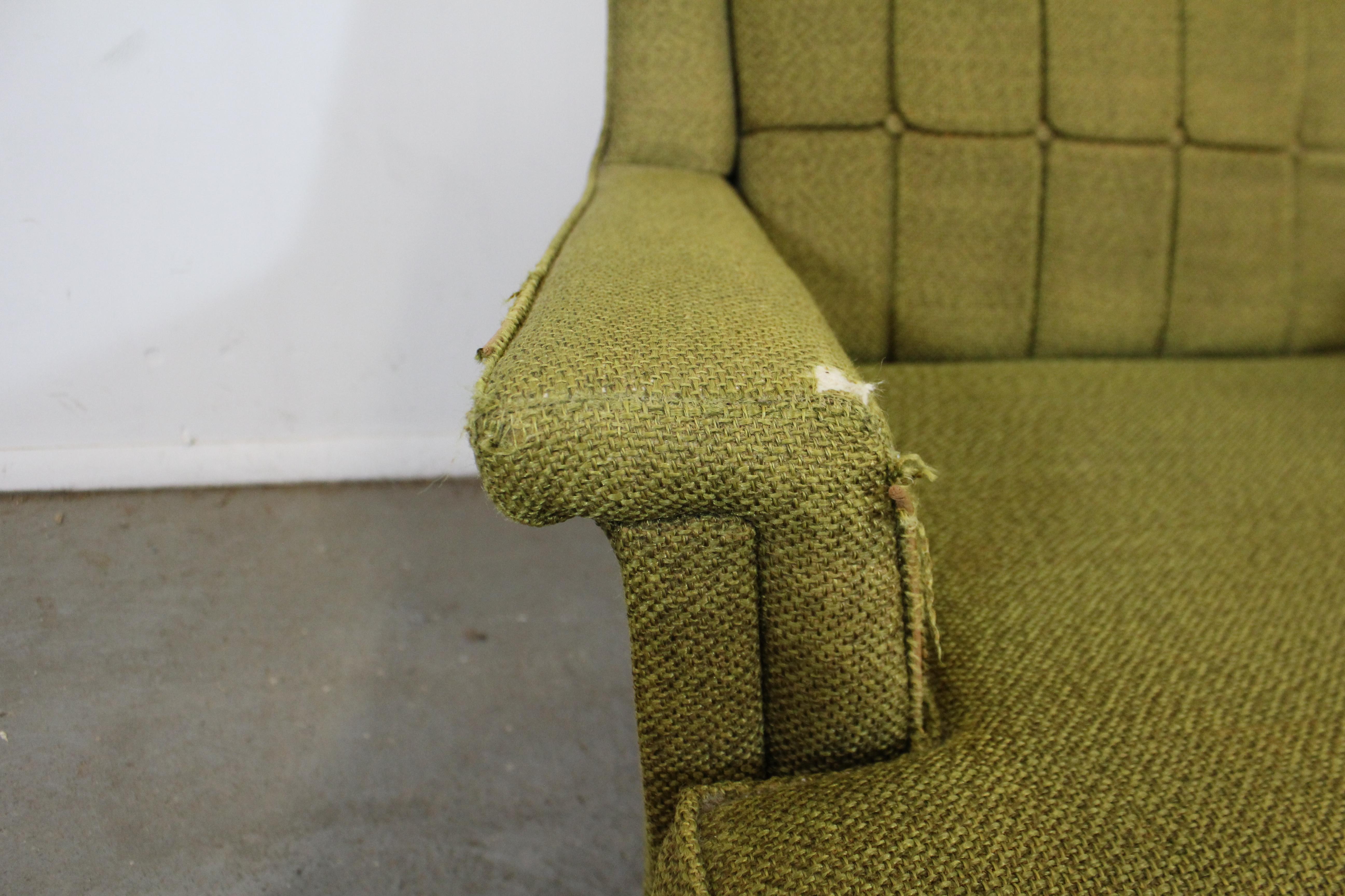 Mid-Century Modern Kroehler Galaxy High Back Lounge Chair 1