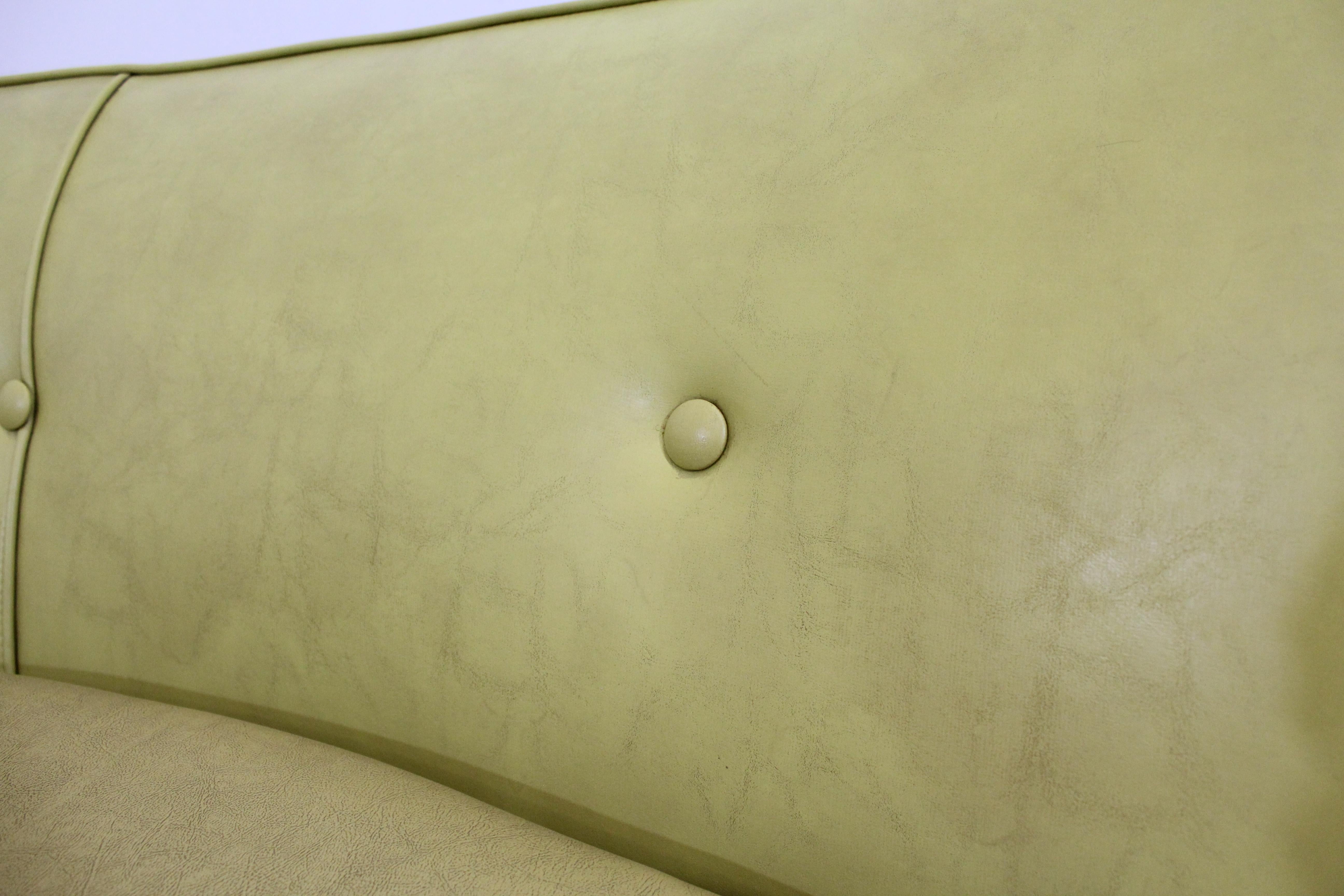 Upholstery Mid-Century Modern Kroehler Smartset Design Modular 4-Piece Sectional Sofa