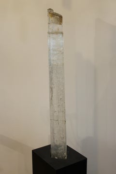 Mid-Century Modern Kunzite Crystal Shard Floor Light