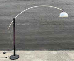 Mid-Century Modern L' Arc Lamp by Robert Sonneman Adjustable Height Rotational