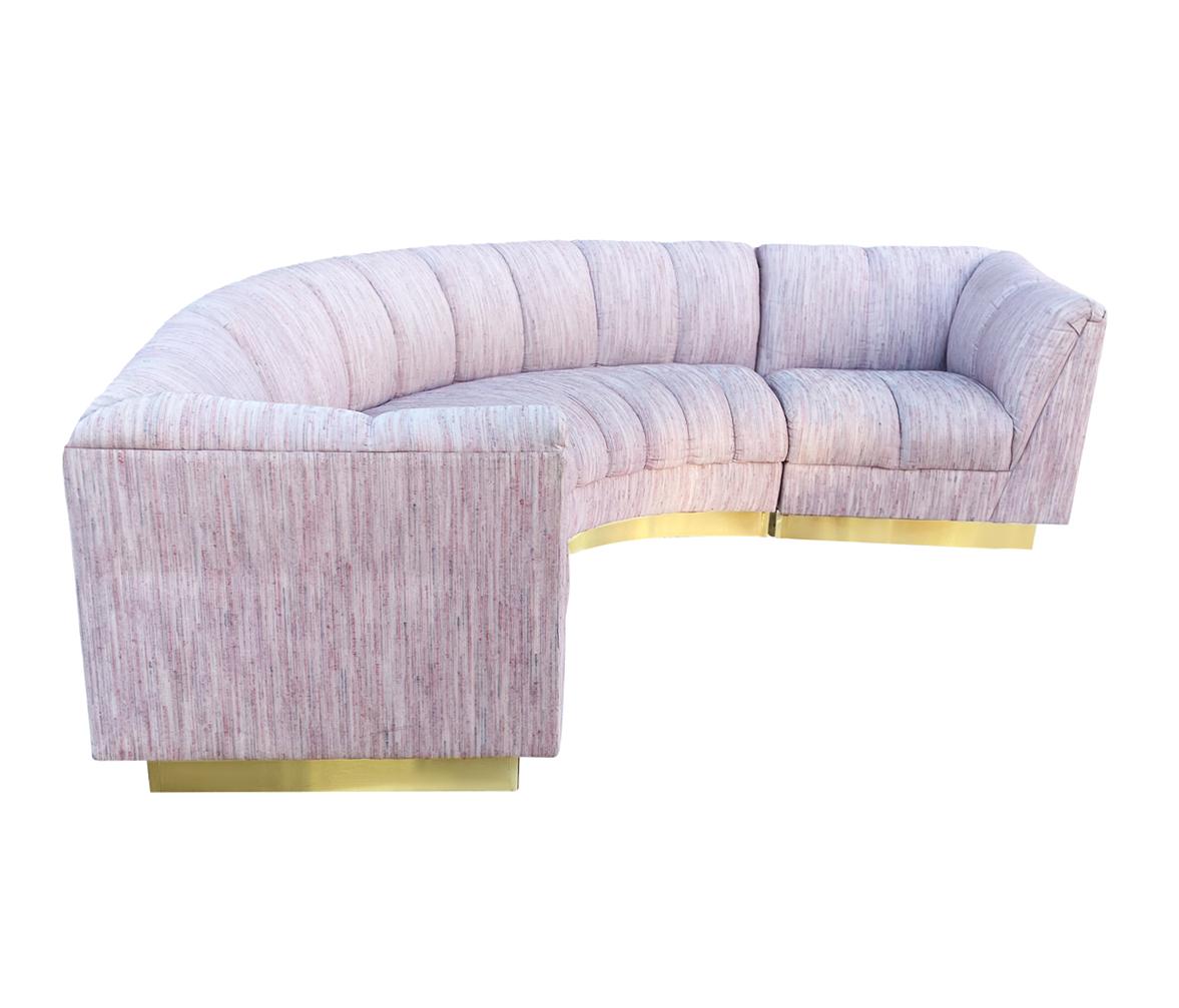 curved l shape couch