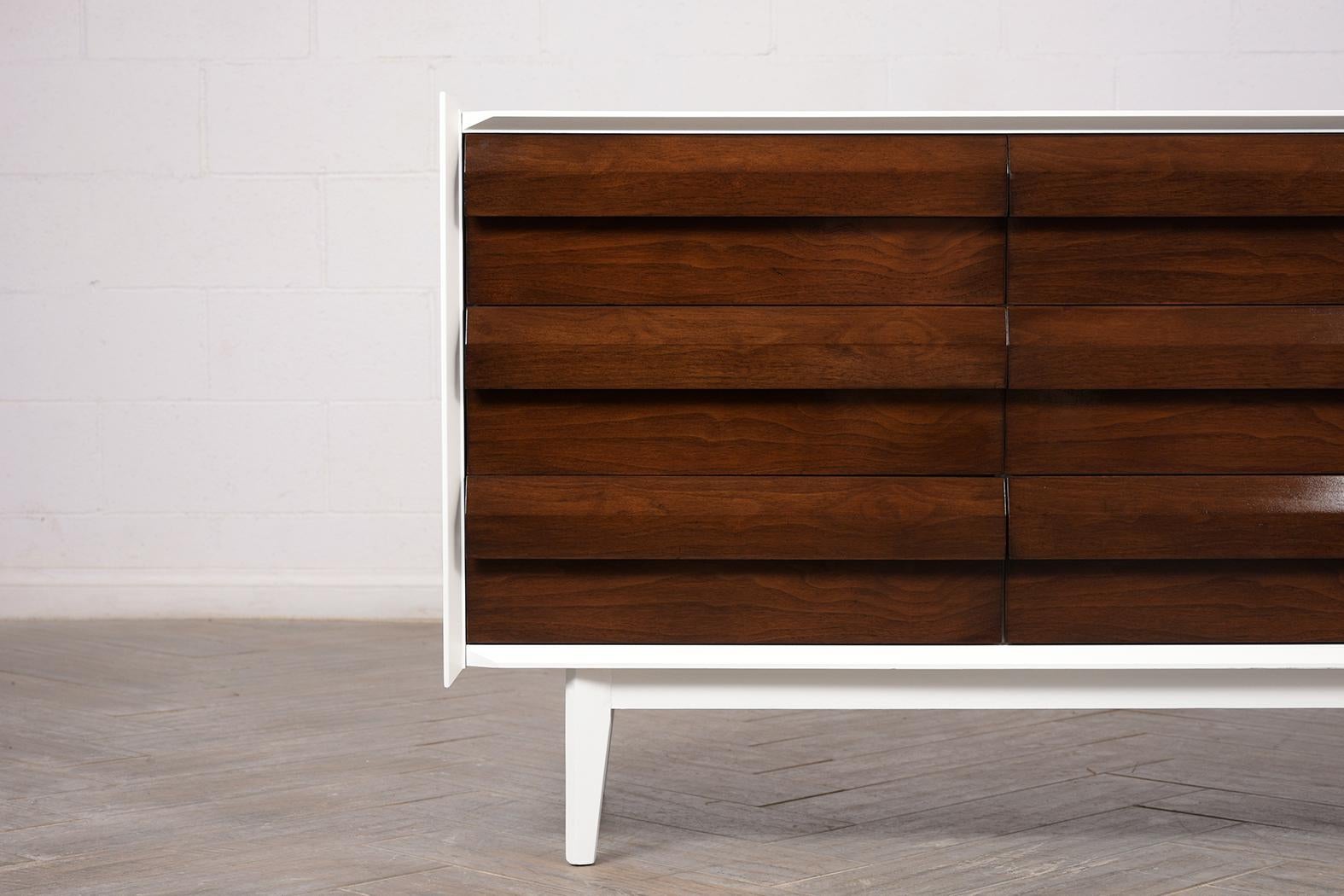 American Mid-Century Modern Lacquered Chest of Drawers