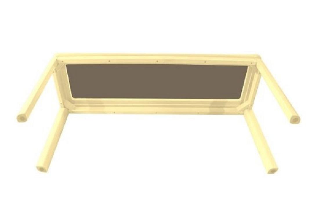 Mid-Century Modern Lacquered Console Table Lane Furniture In Good Condition For Sale In Baltimore, MD