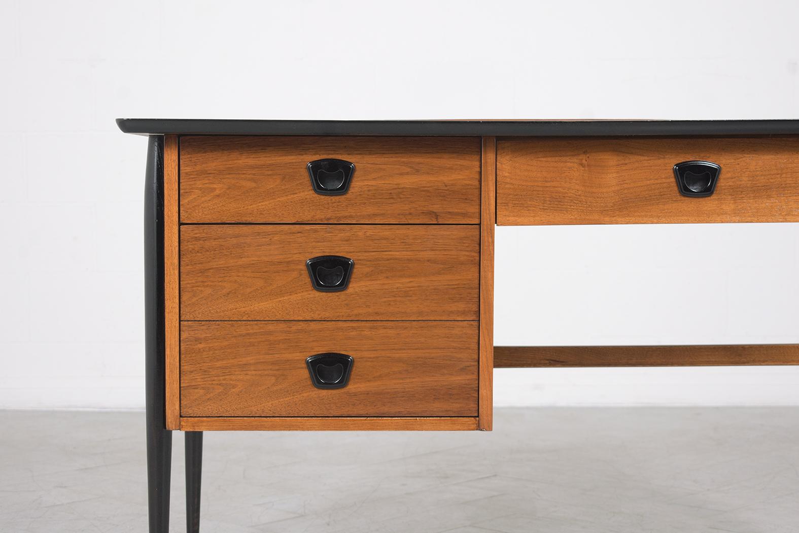 American Mid-Century Modern Lacquered Desk
