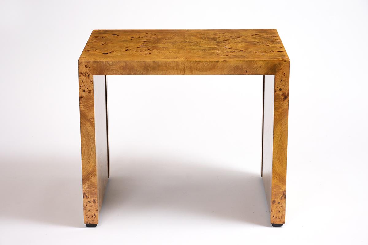Mid-Century Modern Lacquered Side Table In Good Condition In Los Angeles, CA