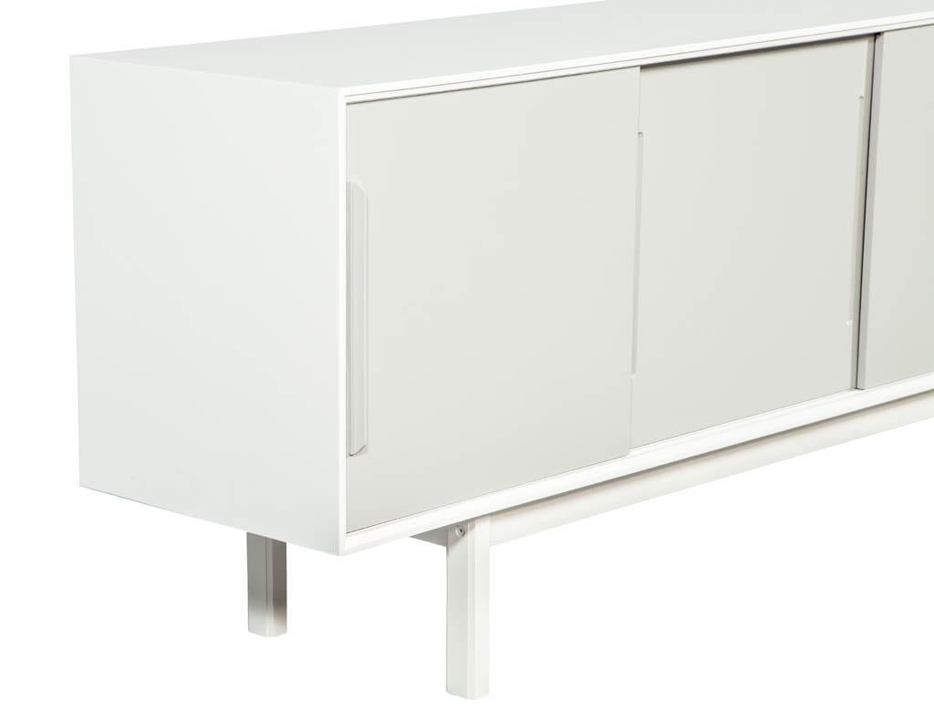 Mid-Century Modern Lacquered Sideboard Media Cabinet 3