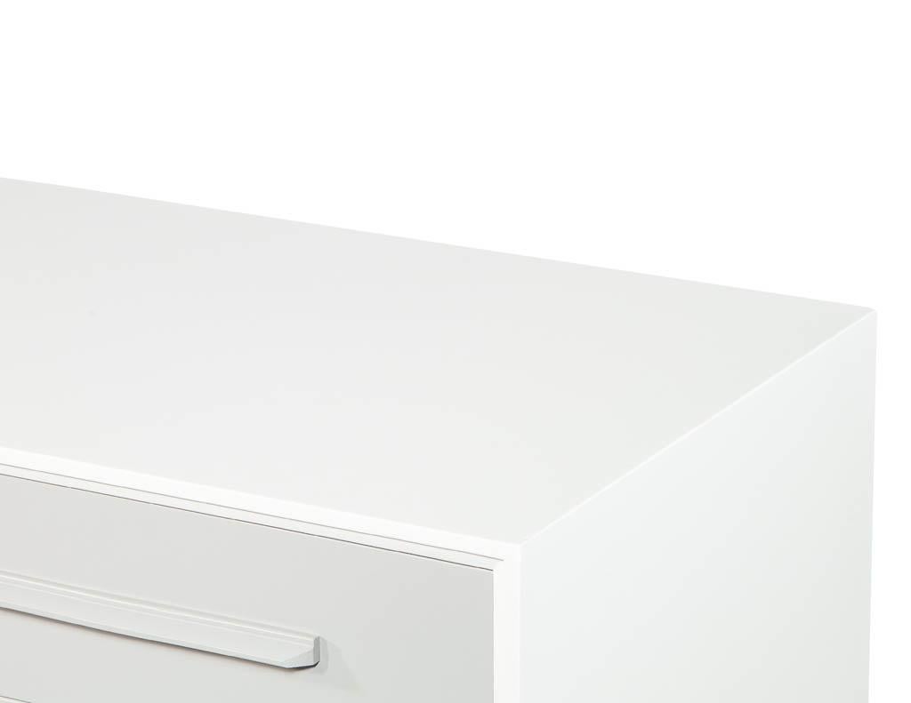 Mid-Century Modern Lacquered Sideboard Media Cabinet 9