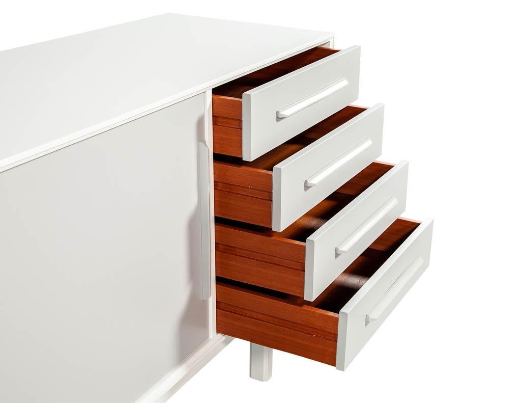 Mid-Century Modern Lacquered Sideboard Media Cabinet 1