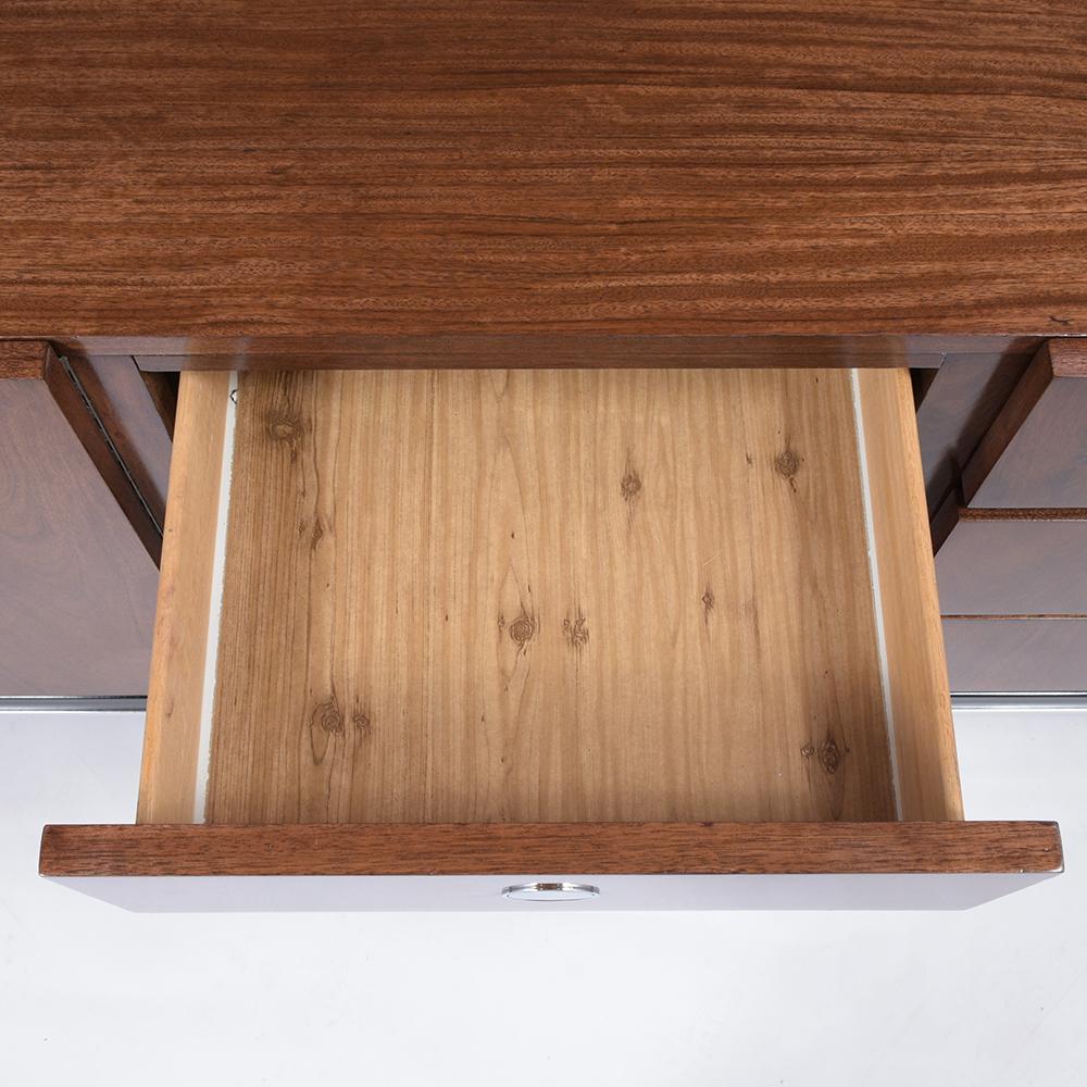 Mid-Century Modern Lacquered Walnut Dresser 2