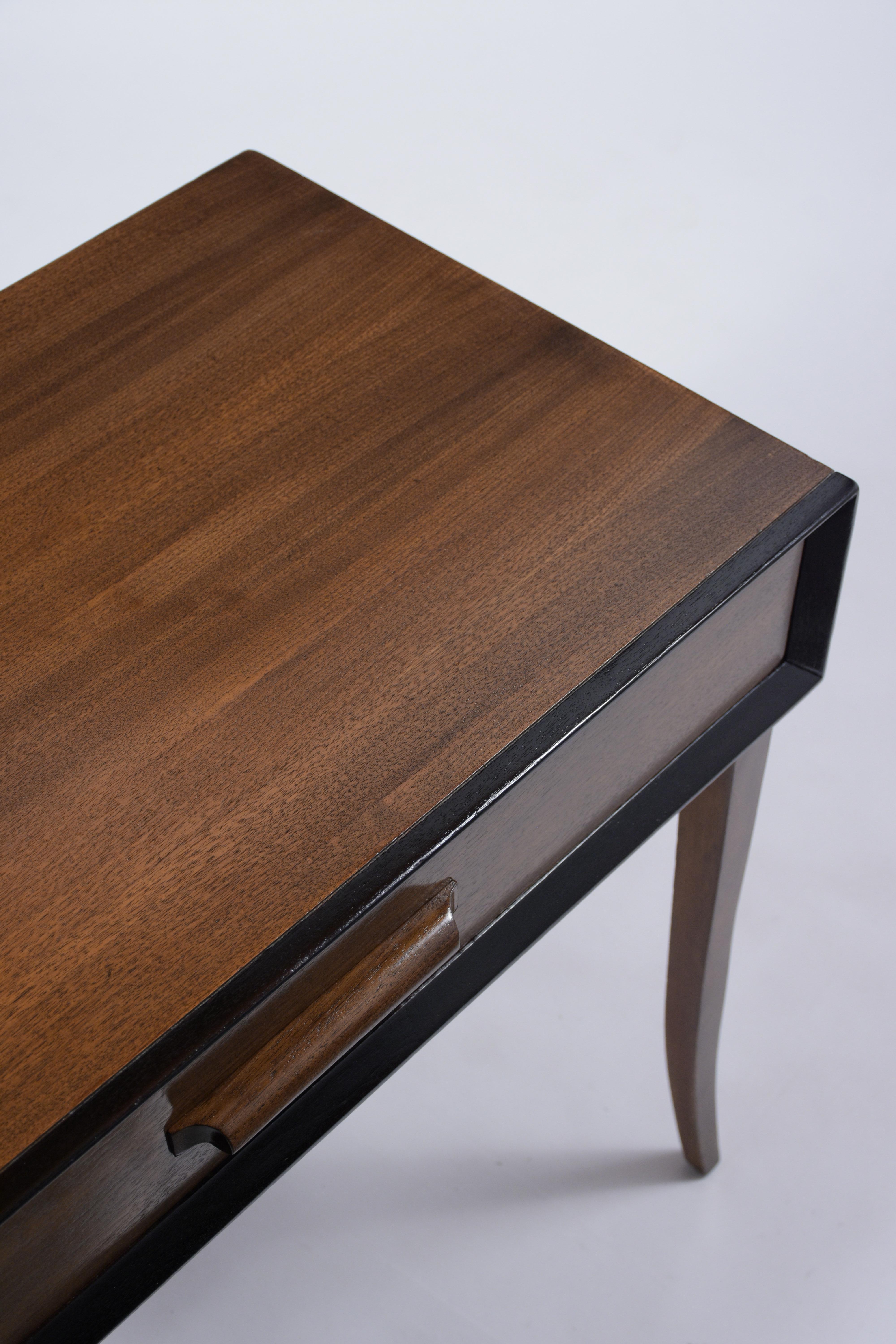 Mid-Century Modern Lacquered Writing Desk 1