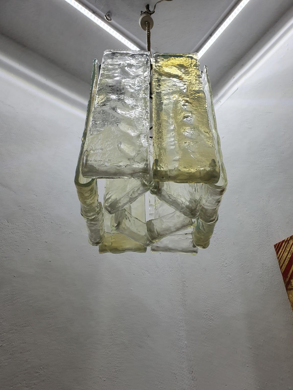 Magnifique lanterne / lustre à une lumière, modèle 