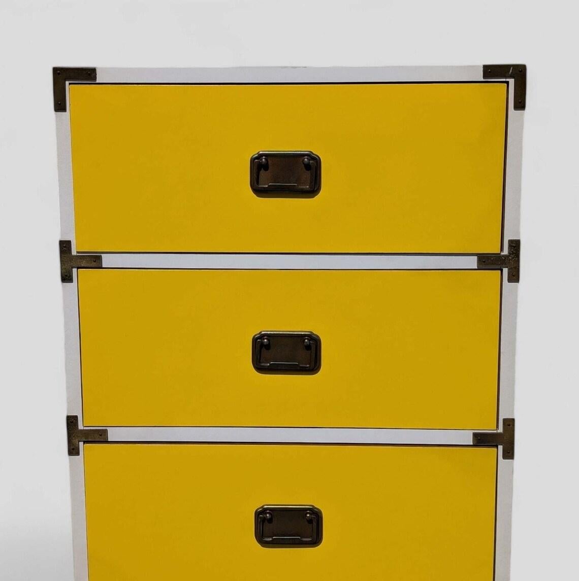 Stratifié Commode Tallboy en stratifié, moderne du milieu du siècle, Colormates, 1970 en vente