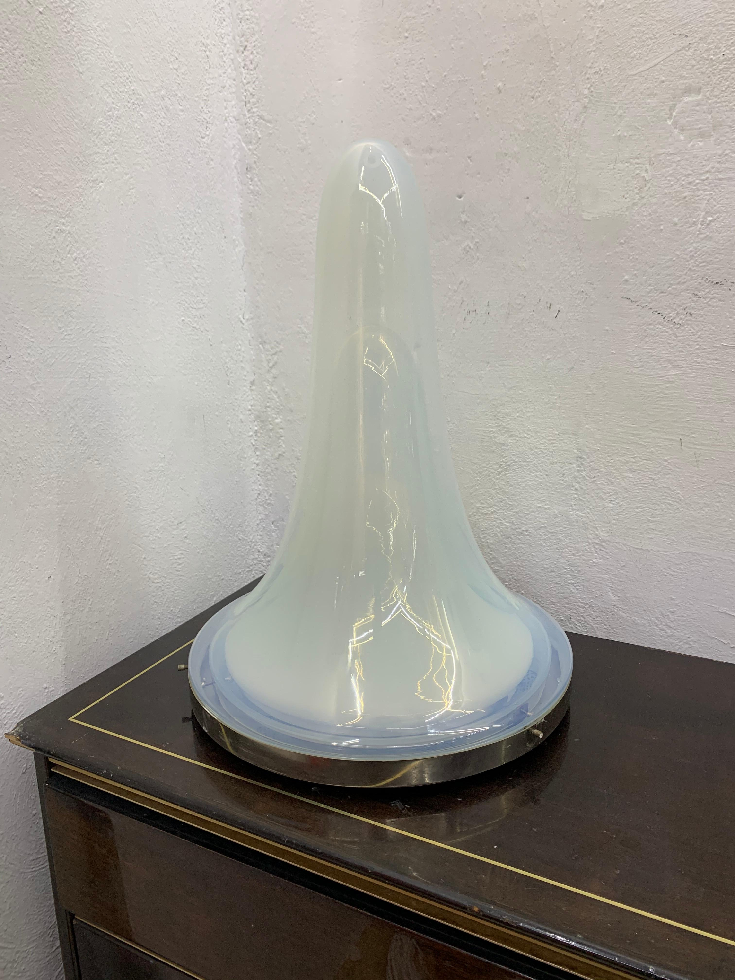Mid-Century Modern Lamp by Carlo Nason for Mazzega in Murano Glass, circa 1960 5