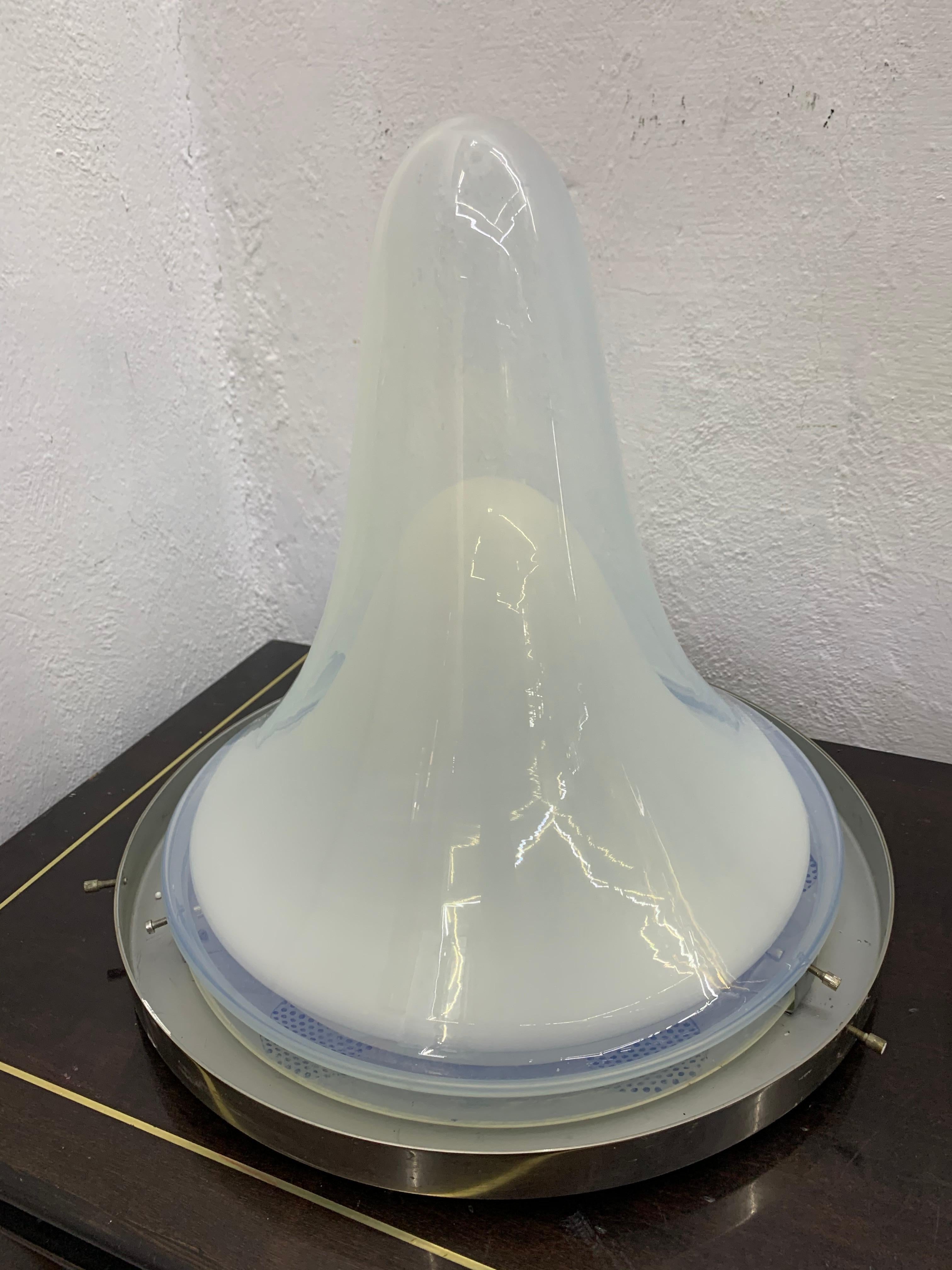 Mid-Century Modern Lamp by Carlo Nason for Mazzega in Murano Glass, circa 1960 7