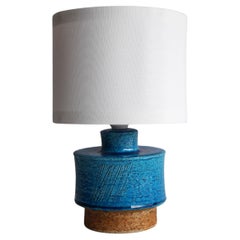 Lampada moderna di metà secolo in ceramica di Inger Persson Rörstrand, Svezia