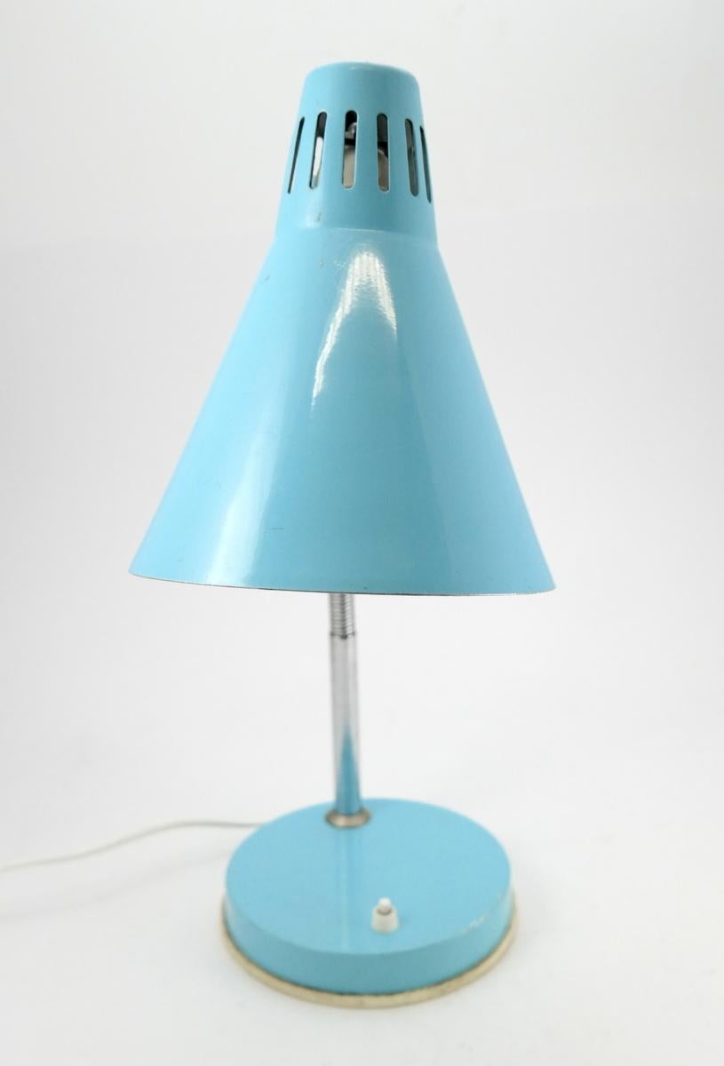 Late 20th Century Mid-Century Modern Table / Desk Lamp with Gooseneck, 1970s For Sale