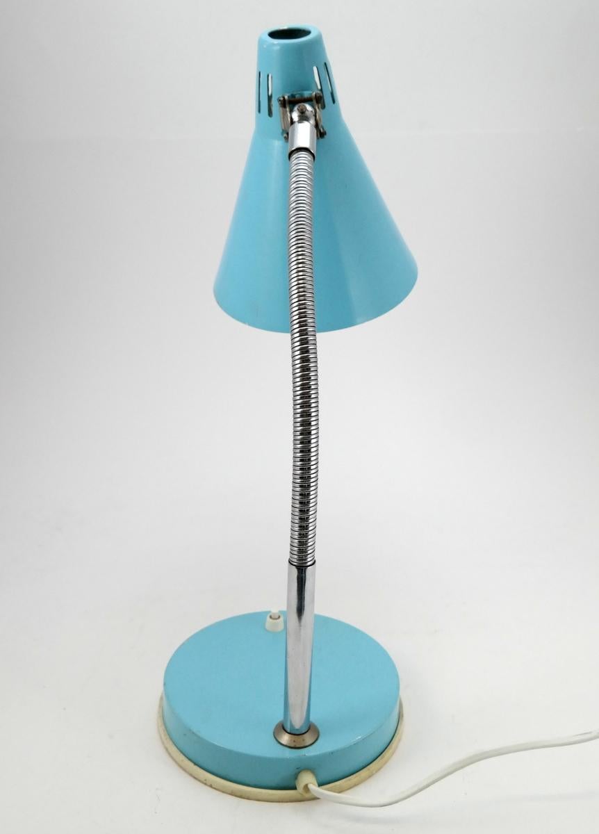Mid-Century Modern Table / Desk Lamp with Gooseneck, 1970s For Sale 2
