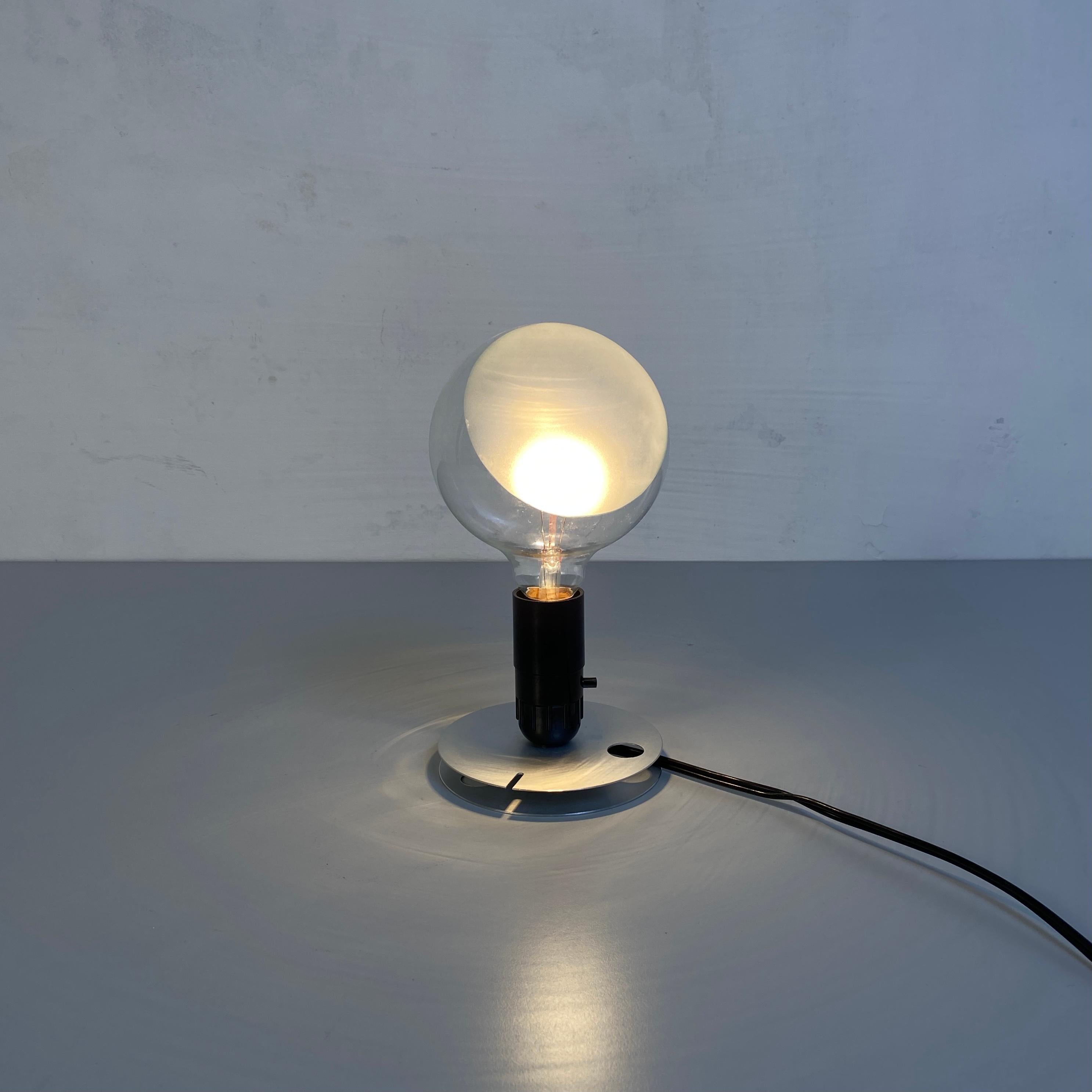 Mid-Century Modern Lampadina Table Lamp by Achille Castiglioni for Flos, 1980s In Good Condition In MIlano, IT