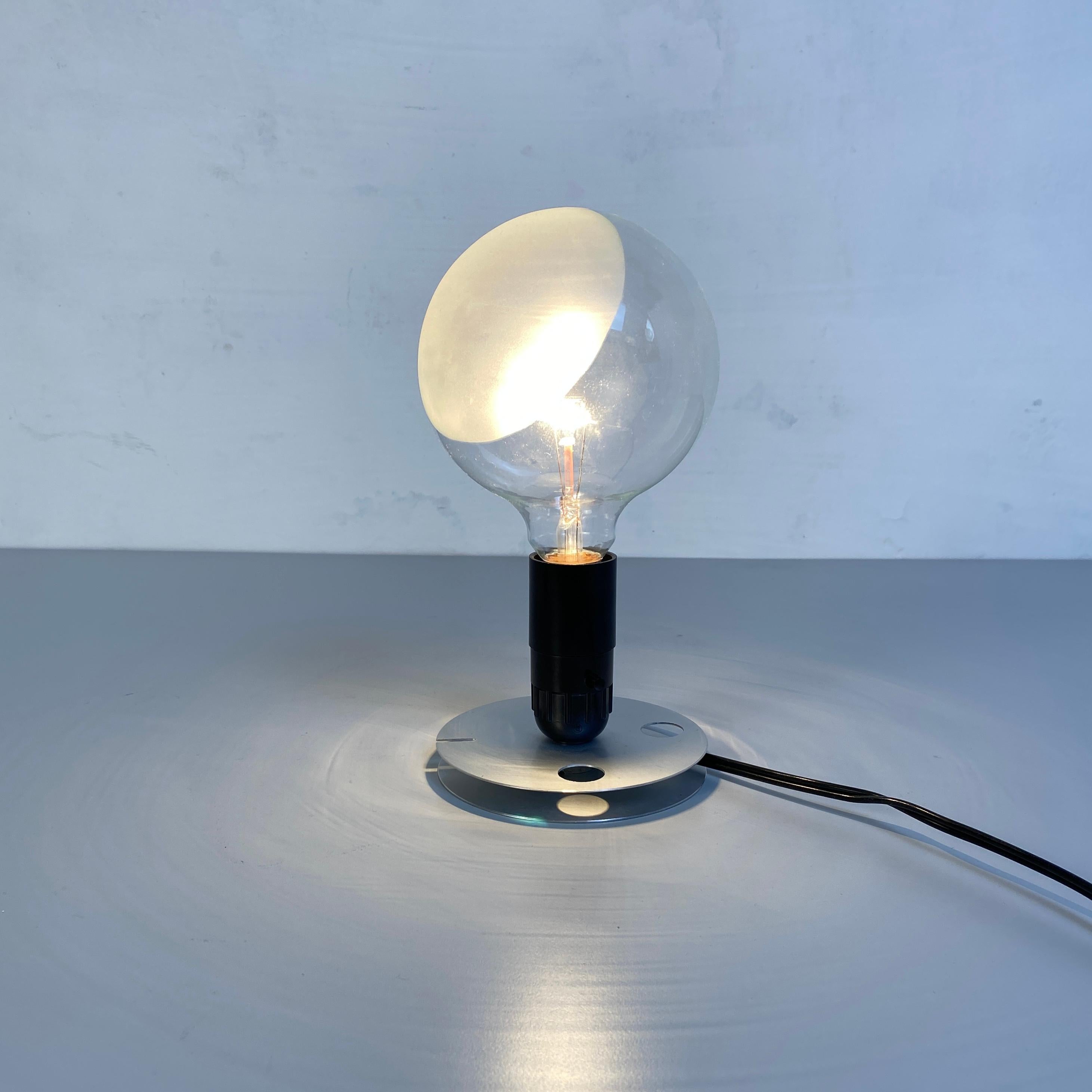 Late 20th Century Mid-Century Modern Lampadina Table Lamp by Achille Castiglioni for Flos, 1980s