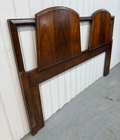 Mid-Century Modern Lane 1st Edition Walnut Full/Queen Size Headboard