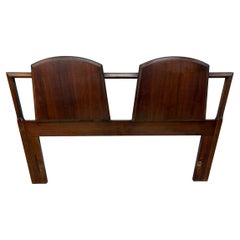 Mid-Century Modern Lane 1st Edition Walnut Full/Queen Walnut Headboard