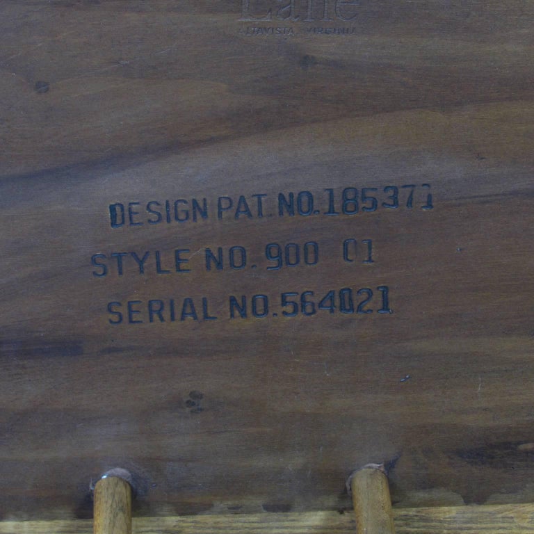 MidCentury Modern Lane Acclaim Coffee Table at 1stDibs lane coffee table serial number, lane