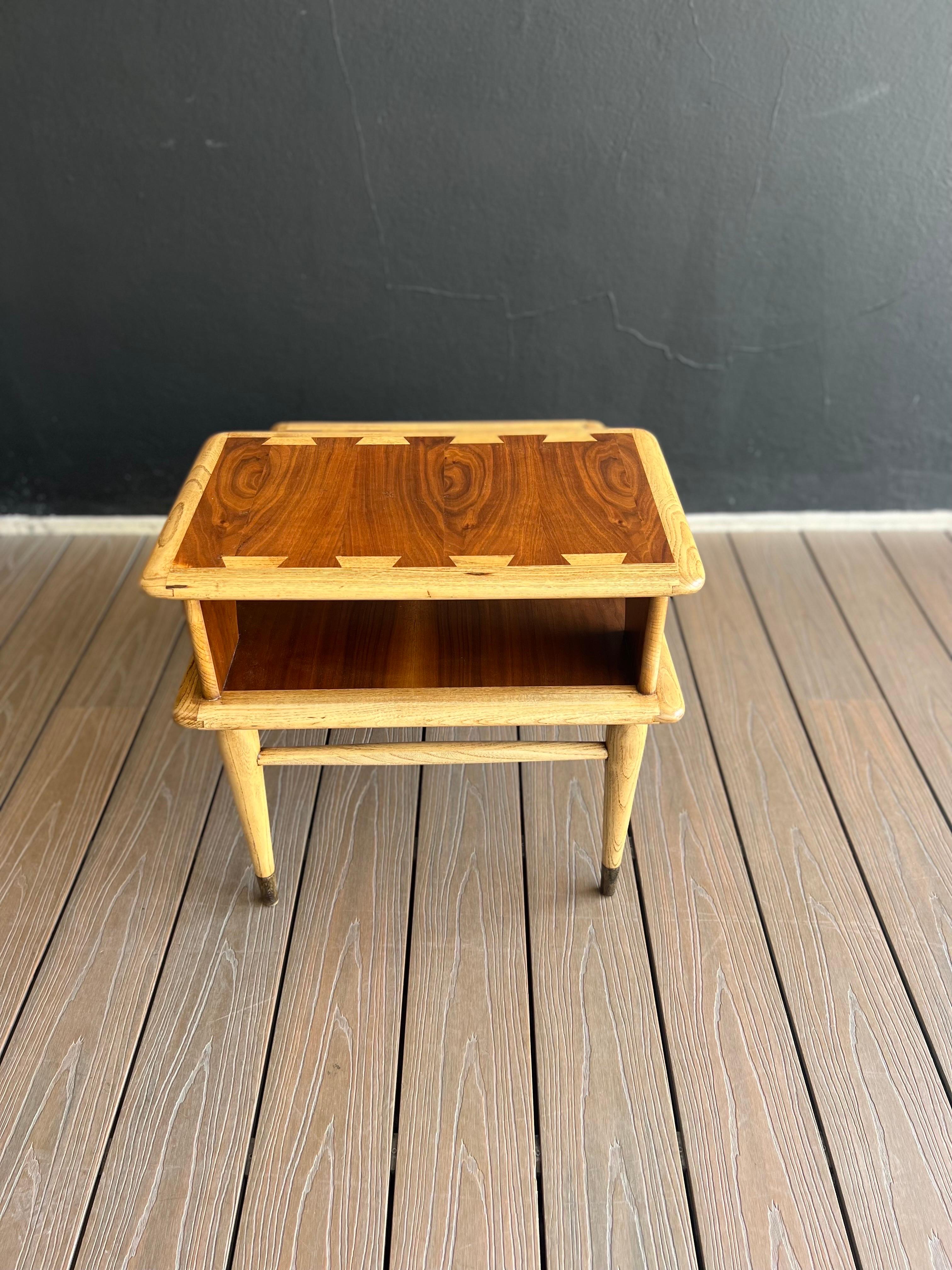 Mid-Century Modern Lane Acclaim Dovetail End Table In Good Condition For Sale In San Pedro Garza Garcia, Nuevo Leon