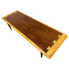 Mid-Century Modern Lane Acclaim Walnut Coffee Table