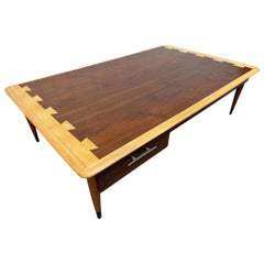 Mid-Century Modern Lane Acclaim Walnut Coffee Table