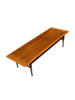 Mid-Century Modern Lane Acclaim Couchtisch aus Nussbaumholz