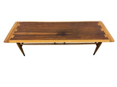 Mid-Century Modern Lane Acclaim Walnut Coffee Table - Refinished!