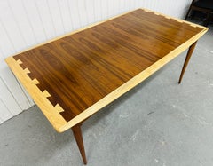 Mid-Century Modern Lane Acclaim Walnut Dining Table