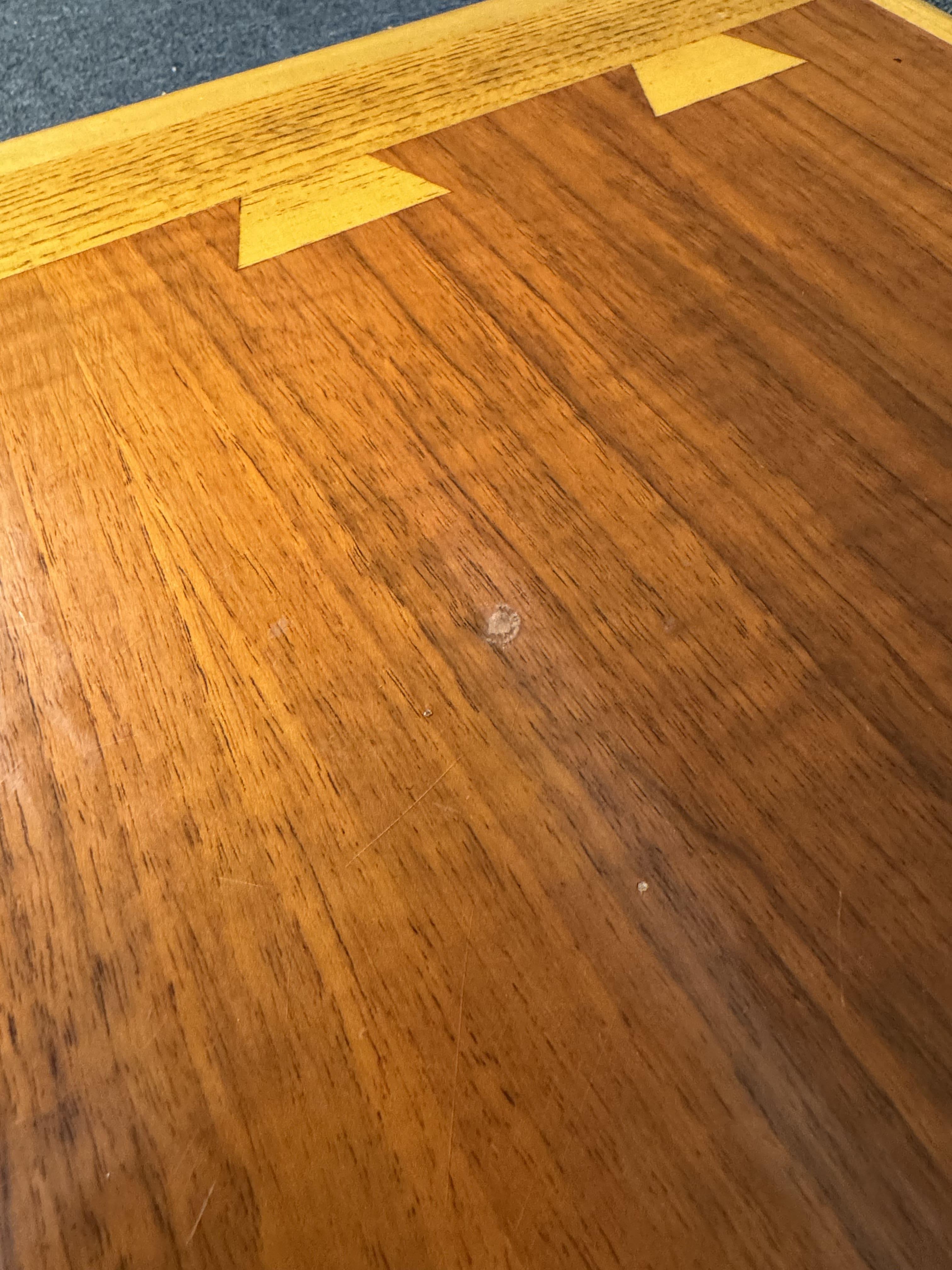 Mid-Century Modern Lane Acclaim Walnut Dovetailed Coffee Table 4