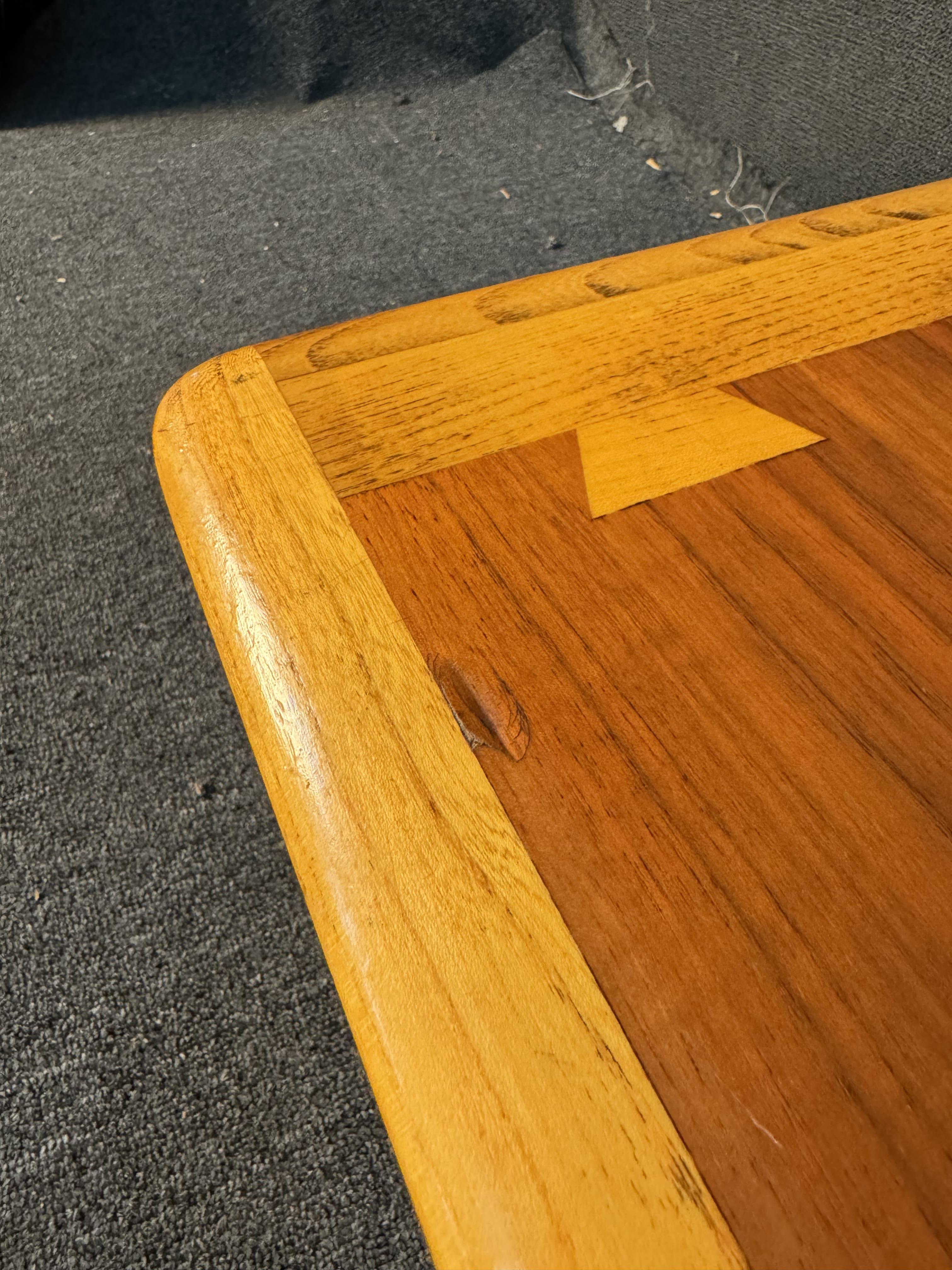 Mid-Century Modern Lane Acclaim Walnut Dovetailed Coffee Table 10