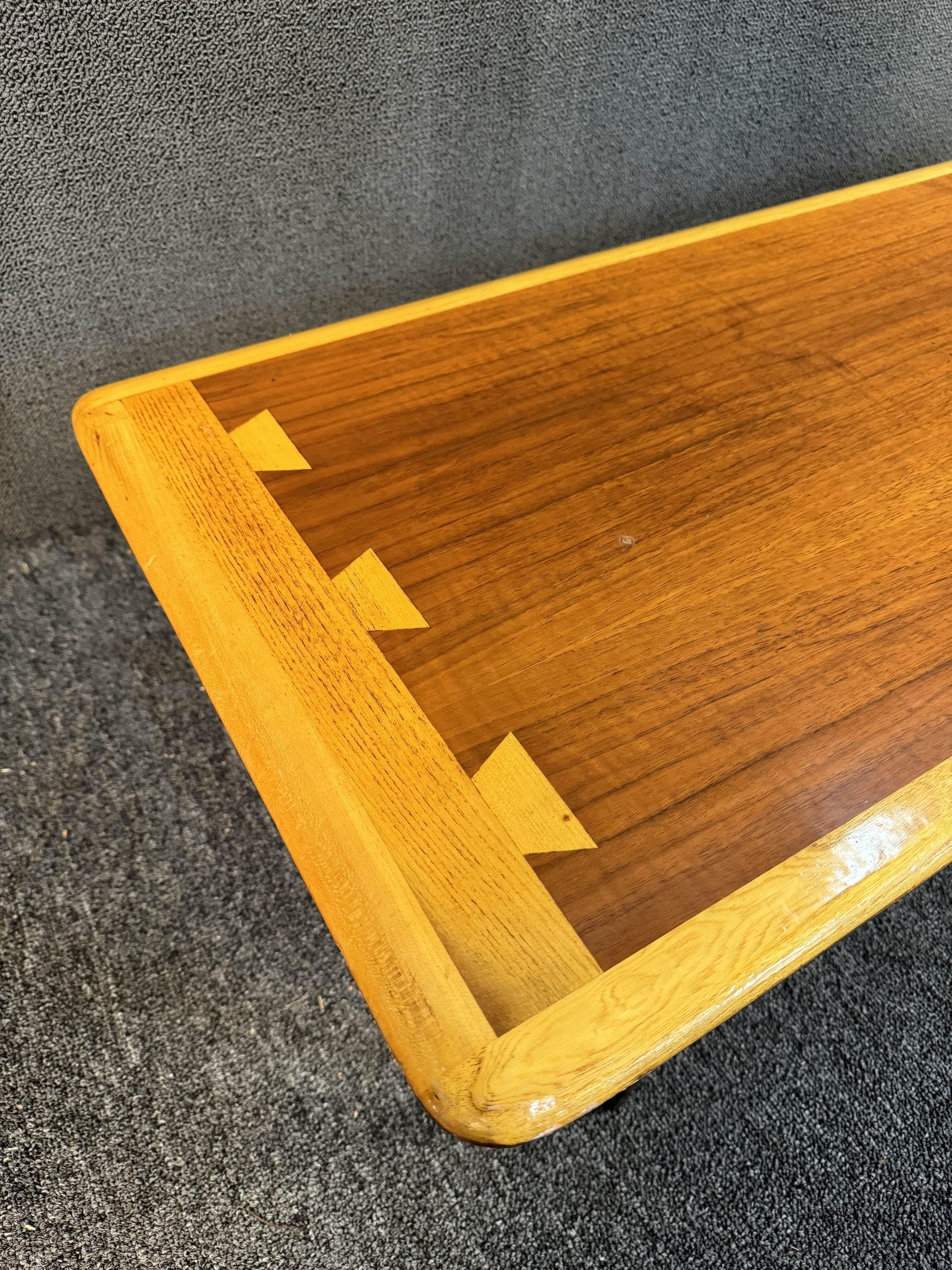 Mid-Century Modern Lane Acclaim Walnut Dovetailed Coffee Table 2