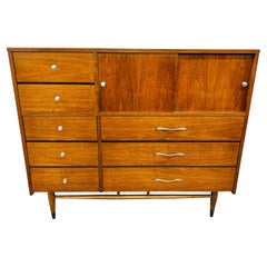 Mid-Century Modern Lane Acclaim Walnut Gentlemen’s Chest