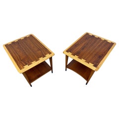 Beistelltische aus Nussbaumholz von Lane Acclaim, Mid-Century Modern, 2er-Set