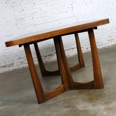 Mid-Century Modern Lane Alta Vista Oak Expanding Dining Table