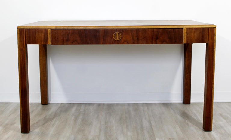 Mid Century Modern Lane Alta Vista Parsons Desk Console Table