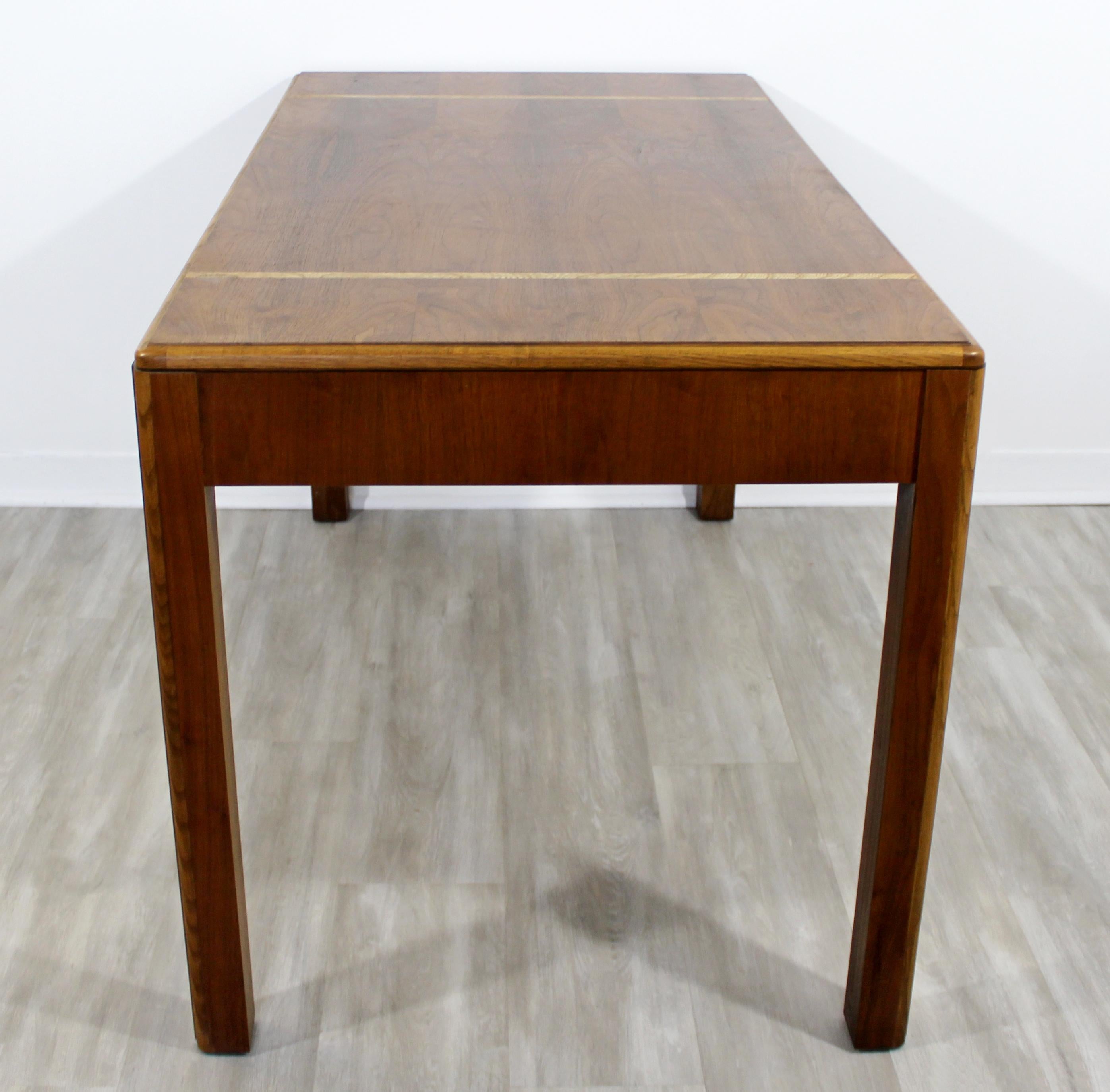 Mid-Century Modern Lane Alta Vista Parsons Desk Console, Table, 1960s In Good Condition In Keego Harbor, MI