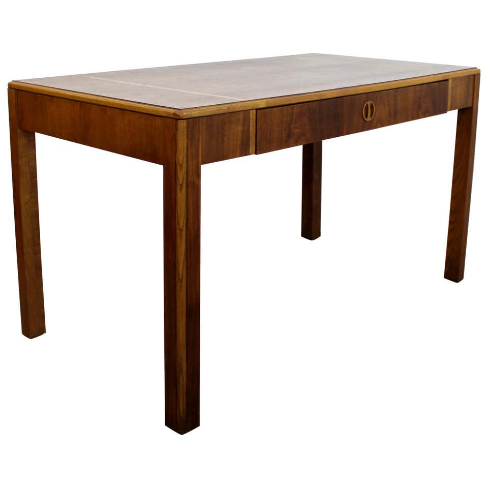 Walnut Parsons Desk - For Sale on 1stDibs