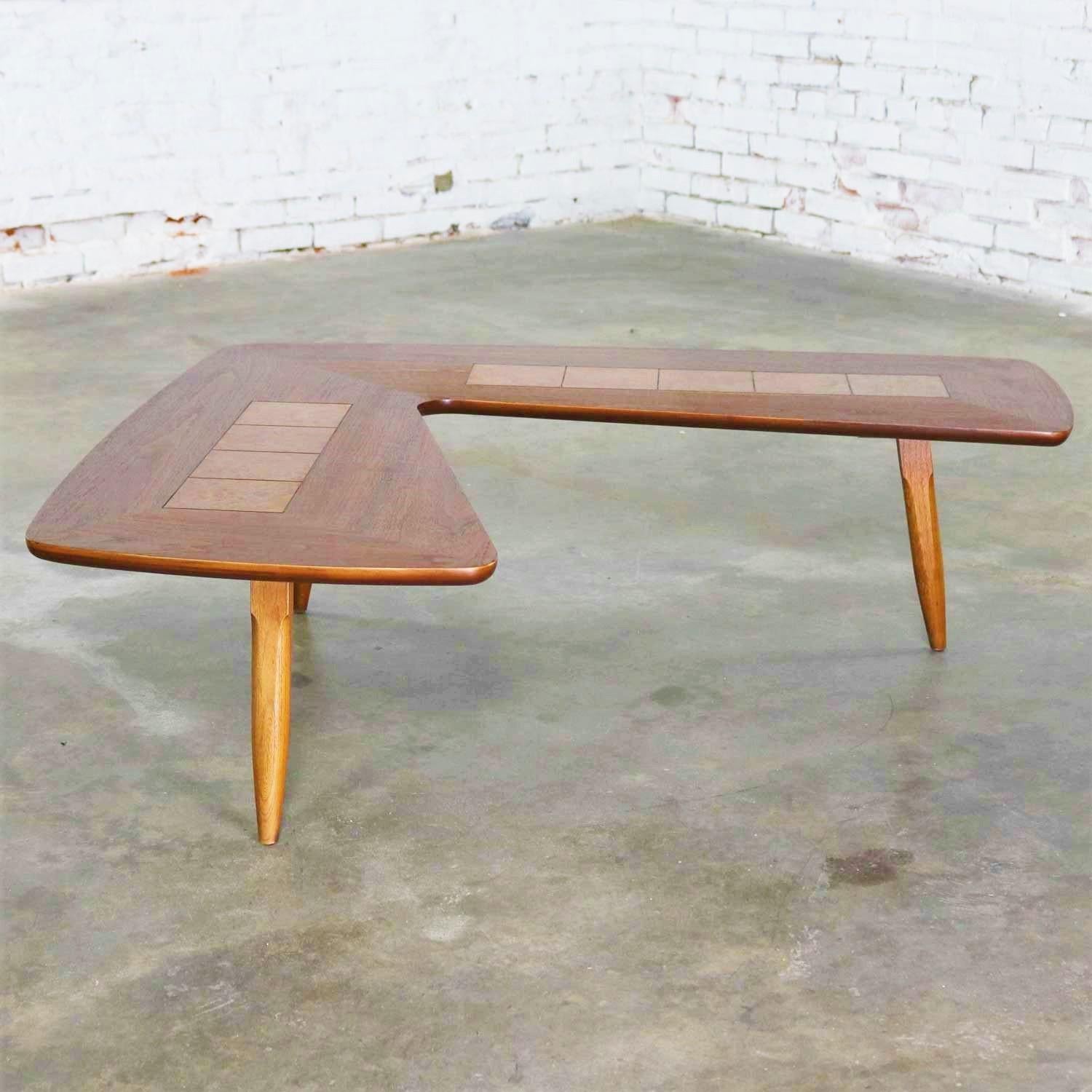 lane acclaim boomerang coffee table
