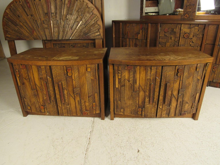 MidCentury Modern Lane Brutalist Bedroom Set at 1stDibs lane