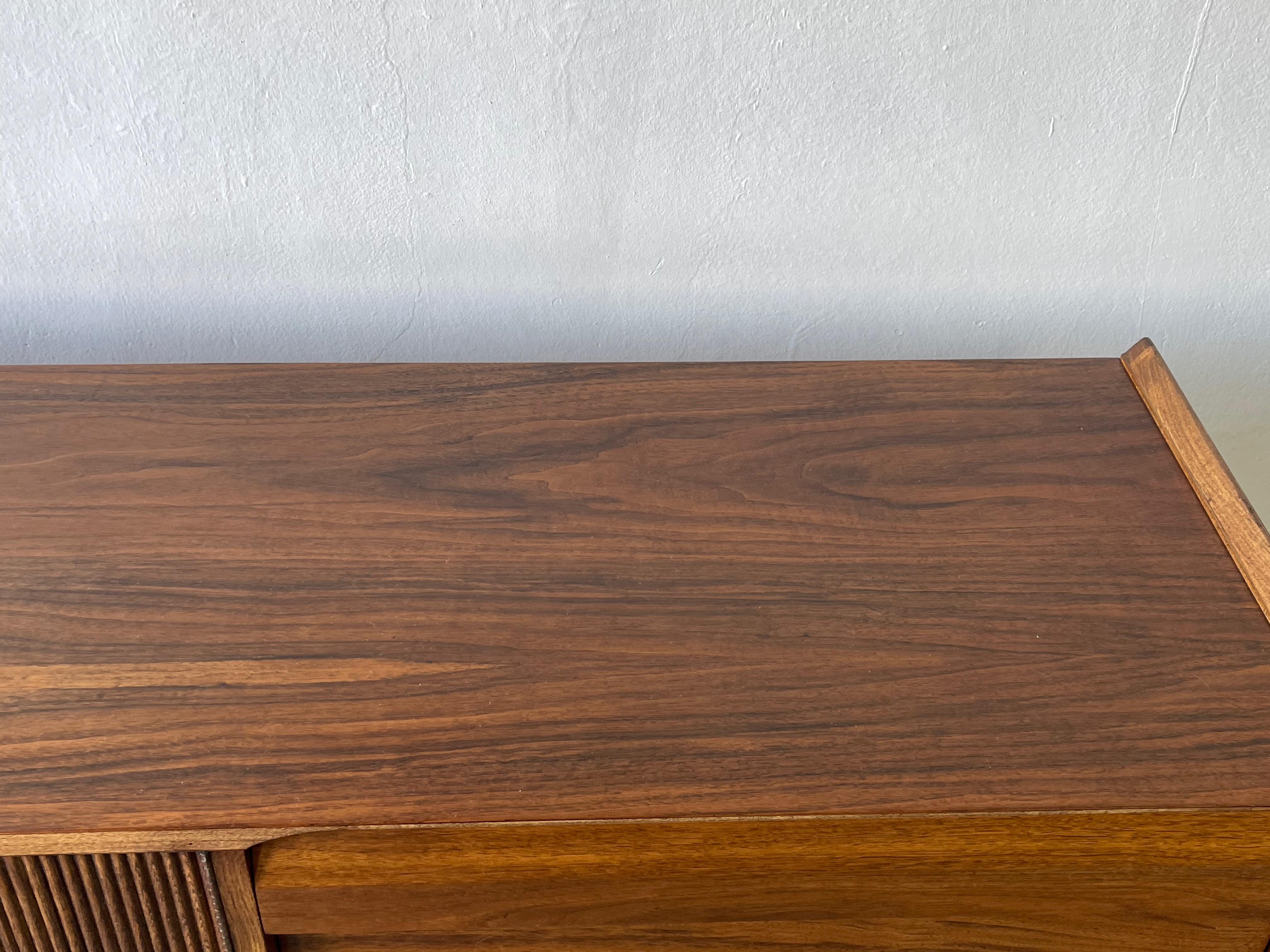 Mid-Century Modern Lane First Edition Triple Dresser Credenza 5