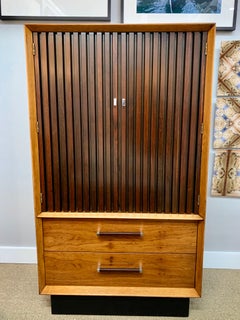 Mid-Century Modern Lane Furniture Wardrobe Armoire Cabinet Dresser