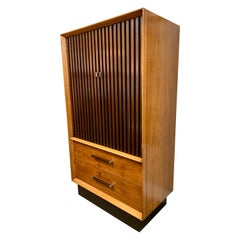 Mid-Century Modern Lane Furniture Wardrobe Armoire Cabinet Dresser