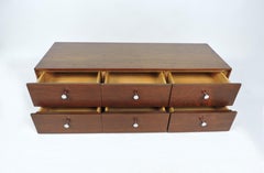 McCobb Nelson Style Lane Jewelry Chest Cabinet Box Mid Century Modern